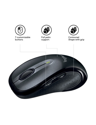 Logitech M510 mouse Right-hand RF Wireless Laser 1000 DPI