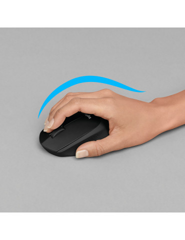 Logitech M330 Silent Plus mouse Office Right-hand RF Wireless Optical 1000 DPI