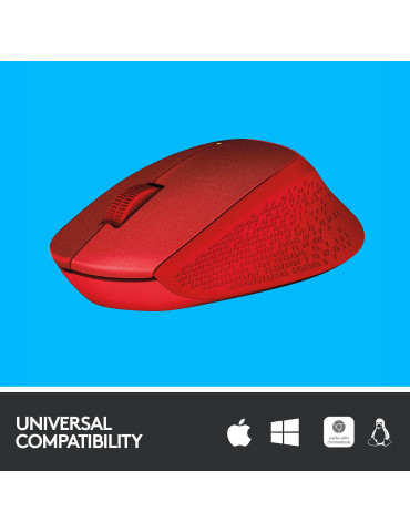 Logitech M330 Silent Plus mouse Office Right-hand RF Wireless Mechanical 1000 DPI