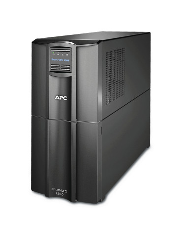 APC Smart-UPS 2200VA strömskydd (UPS) Linjeinteraktiv 2,2 kVA 1980 W 9 AC-utgångar
