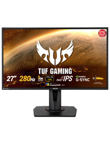 ASUS TUF Gaming VG279QM platta pc-skärmar 68,6 cm (27") 1920 x 1080 pixlar Full HD Svart