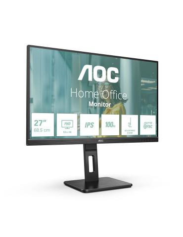AOC P2 27P2Q platta pc-skärmar 68,6 cm (27") 1920 x 1080 pixlar Full HD LED Svart