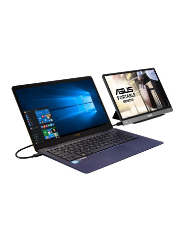 ASUS MB14AC platta pc-skärmar 35,6 cm (14") 1920 x 1080 pixlar Full HD Grå