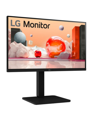 LG 24BA550-B tietokoneen litteä näyttö 60,5 cm (23.8") 1920 x 1080 pikseliä Full HD LCD Musta