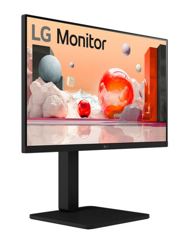 LG 24BA550-B tietokoneen litteä näyttö 60,5 cm (23.8") 1920 x 1080 pikseliä Full HD LCD Musta