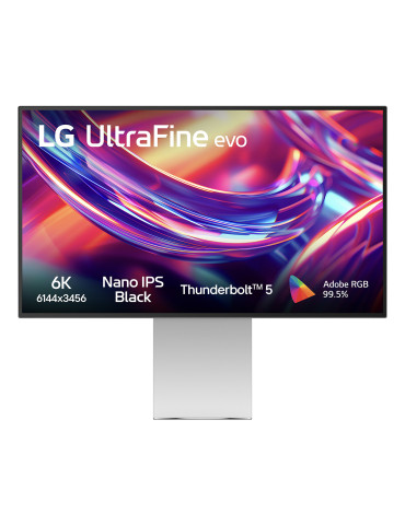 LG 32U990A-S platta pc-skärmar 81,3 cm (32") 6144 x 3456 pixlar 6K Ultra HD LCD Grå
