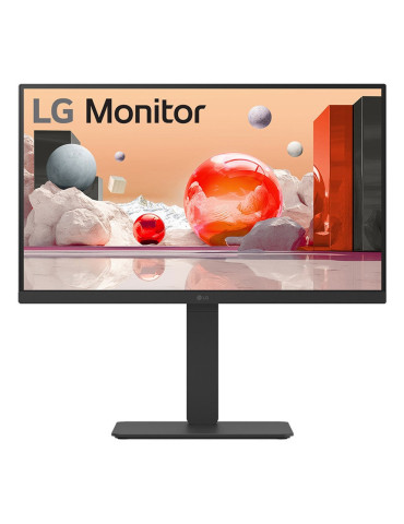 LG 24BA850-B tietokoneen litteä näyttö 60,5 cm (23.8") 1920 x 1080 pikseliä Full HD Musta