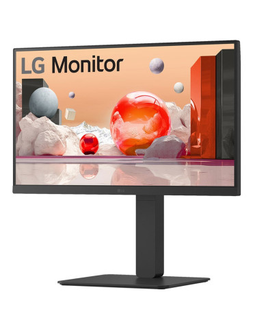 LG 24BA850-B tietokoneen litteä näyttö 60,5 cm (23.8") 1920 x 1080 pikseliä Full HD Musta