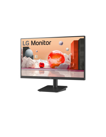 LG 24BA400-B tietokoneen litteä näyttö 60,5 cm (23.8") 1920 x 1080 pikseliä Full HD LCD Musta