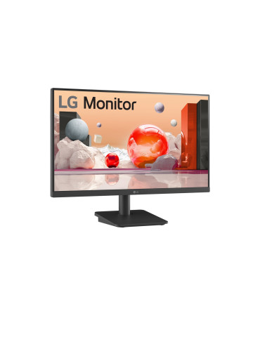 LG 24BA400-B tietokoneen litteä näyttö 60,5 cm (23.8") 1920 x 1080 pikseliä Full HD LCD Musta