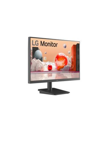 LG 24BA400-B tietokoneen litteä näyttö 60,5 cm (23.8") 1920 x 1080 pikseliä Full HD LCD Musta