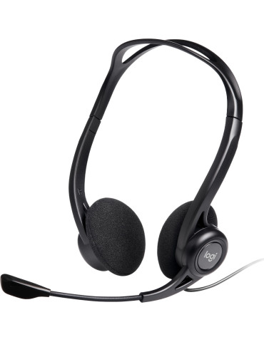 Logitech 960 USB Headset Wired Head-band Calls Music USB Type-A Black