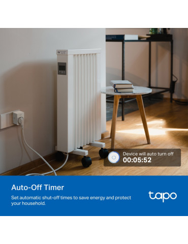 TP-Link Tapo P110 Smarta pluggar 3680 W Hem, Kontor Vit