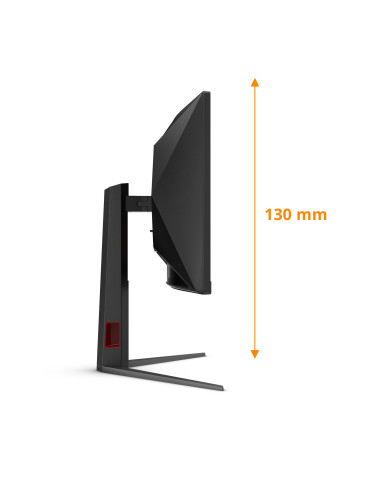 AOC G4 CU34G4Z computer monitor 34" 3440 x 1440 pixels Wide Quad HD LED Black, Red