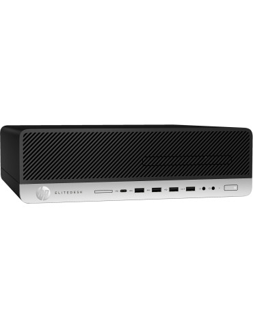 T1A HP EliteDesk 800 G5 Refurbished Intel® Core™ i5 i5-9500 16 GB DDR4-SDRAM 512 GB SSD Windows 11 Pro SFF PC Black, Silver