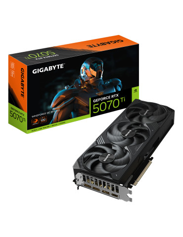GIGABYTE GeForce RTX 5070 Ti WINDFORCE OC SFF 16G NVIDIA 16 GB GDDR7