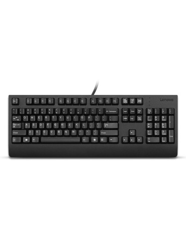 Lenovo 4Y41R64620 keyboard Home Office USB Kazakh Black