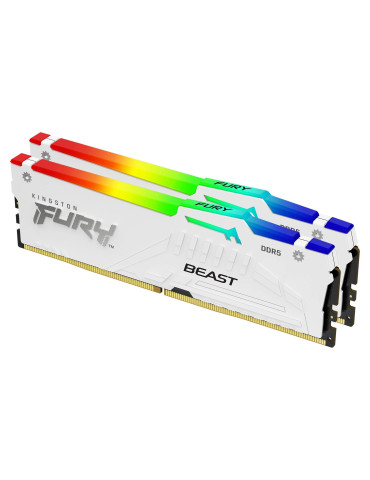 Kingston Technology FURY Beast RGB RAM-minnen 64 GB 2 x 32 GB DDR5 6000 MT s 288-pin DIMM ECC
