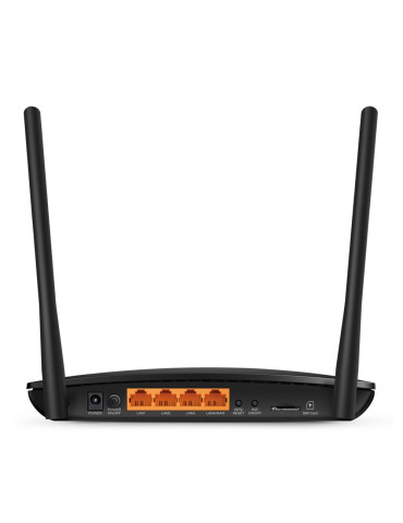 TP-Link Archer MR200 trådlös router Snabb Ethernet Dual-band (2,4 GHz   5 GHz) 4G Svart