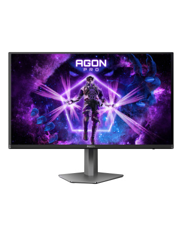 AOC AGON PRO AG276QZD2 computer monitor 26.5" 2560 x 1440 pixels Quad HD QD-OLED Black, Gray