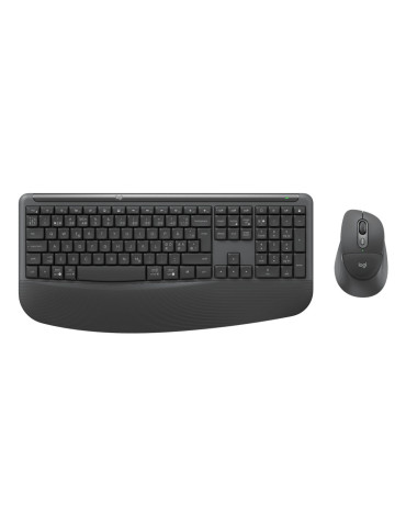 Logitech Signature Comfort Plus Combo MK880 for Business keyboard Mouse included Office RF Wireless + Bluetooth QWERTY Danish,