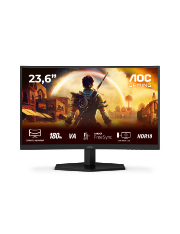 AOC G4 C24G42E computer monitor 23.6" 1920 x 1080 pixels Full HD LED Black, Red