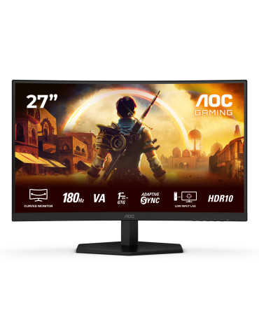 AOC G4 C27G42E tietokoneen litteä näyttö 68,6 cm (27") 1920 x 1080 pikseliä Full HD LED Musta, Punainen