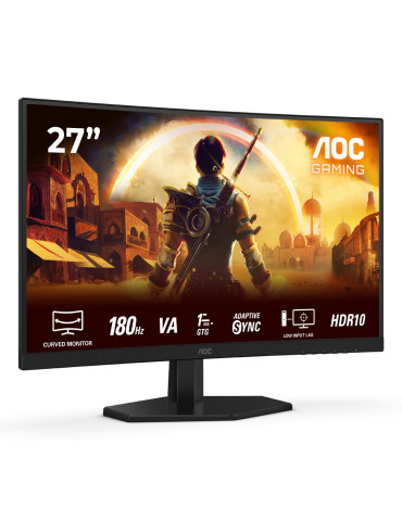 AOC G4 C27G42E tietokoneen litteä näyttö 68,6 cm (27") 1920 x 1080 pikseliä Full HD LED Musta, Punainen