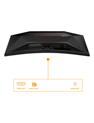 AOC G4 C27G42E tietokoneen litteä näyttö 68,6 cm (27") 1920 x 1080 pikseliä Full HD LED Musta, Punainen