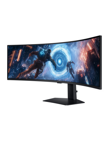 Samsung G91F computer monitor 49" 5120 x 1440 pixels Dual QHD LCD Black