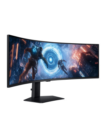 Samsung G91F computer monitor 49" 5120 x 1440 pixels Dual QHD LCD Black