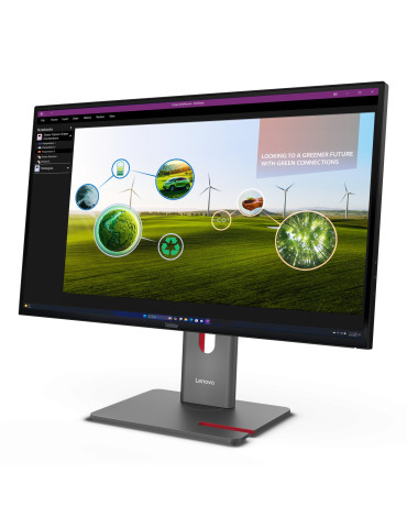 Lenovo ThinkVision P27Q-40 tietokoneen litteä näyttö 68,6 cm (27") 2560 x 1440 pikseliä Quad HD LED Musta