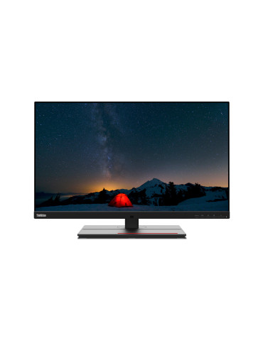 Lenovo ThinkVision P27u-20 tietokoneen litteä näyttö 68,6 cm (27") 3840 x 2160 pikseliä 4K Ultra HD LED Musta