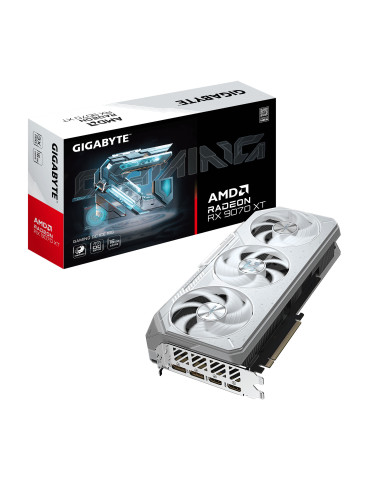 GIGABYTE Radeon RX 9070 XT GAMING OC ICE 16G AMD 16 GB GDDR6