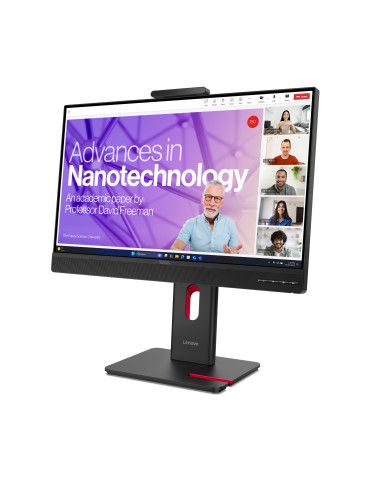 Lenovo ThinkVision T27QD-4v tietokoneen litteä näyttö 68,6 cm (27") 2560 x 1440 pikseliä Quad HD LCD Musta