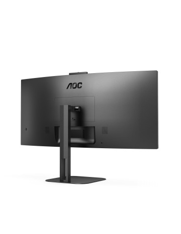 AOC V5 CU34V5CW computer monitor 34" 3440 x 1440 pixels Wide Quad HD LED Black