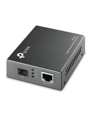 TP-Link Omada MC220L network media converter 1000 Mbit s Multi-mode, Single-mode Black