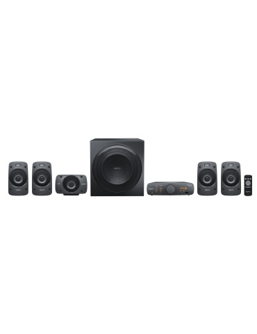 Logitech Z906 speaker set 500 W Universal Black 5.1 channels 67 W