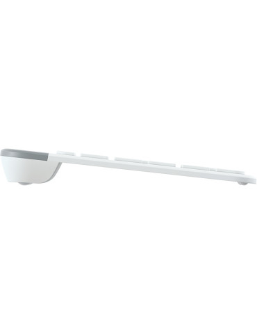 Logitech 920-009201 keyboard Mouse included Universal RF Wireless QWERTY Nordic White