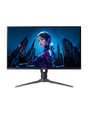 Acer Predator X27UW3bmiiprx tietokoneen litteä näyttö 67,3 cm (26.5") 2560 x 1440 pikseliä Quad HD QD-OLED Musta