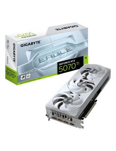 GIGABYTE GeForce RTX 5070 Ti EAGLE OC ICE SFF 16G NVIDIA 16 GB GDDR7