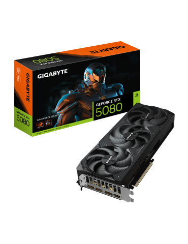 GIGABYTE GeForce RTX 5080 WINDFORCE OC SFF 16G NVIDIA 16 GB GDDR7