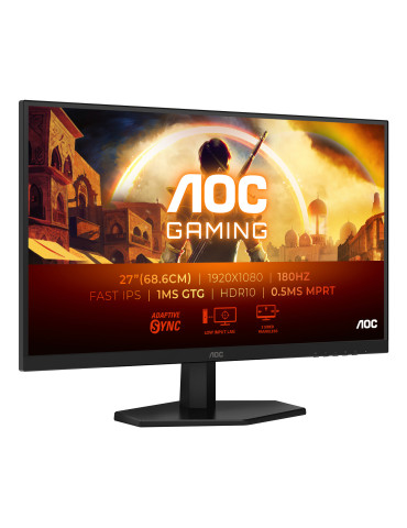 AOC G4 27G42E tietokoneen litteä näyttö 68,6 cm (27") 1920 x 1080 pikseliä Full HD LCD Musta