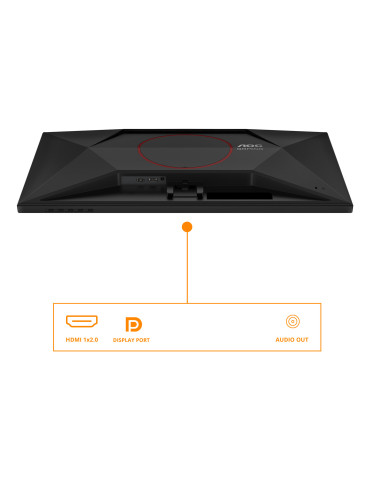 AOC G4 27G42E tietokoneen litteä näyttö 68,6 cm (27") 1920 x 1080 pikseliä Full HD LCD Musta