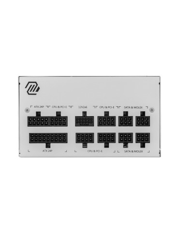 MSI MAG A850GL PCIE5 WHITE power supply unit 850 W 20+4 pin ATX ATX