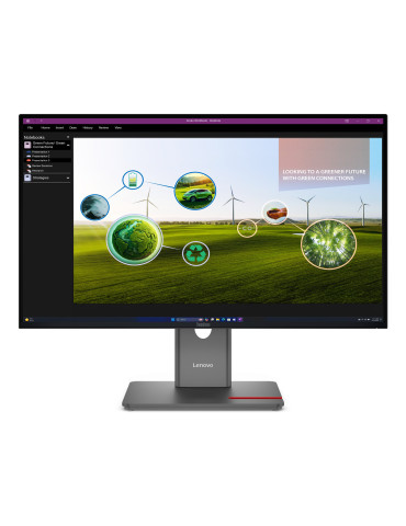 Lenovo ThinkVision P27Q-40 computer monitor 27" 2560 x 1440 pixels Quad HD LED Black