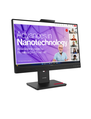 Lenovo ThinkVision T27QD-4v computer monitor 27" 2560 x 1440 pixels Quad HD LCD Black
