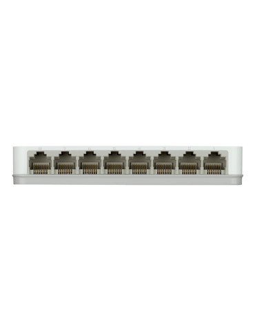 D-Link GO-SW-8G E verkkokytkin Hallitsematon Gigabit Ethernet (10 100 1000) Valkoinen