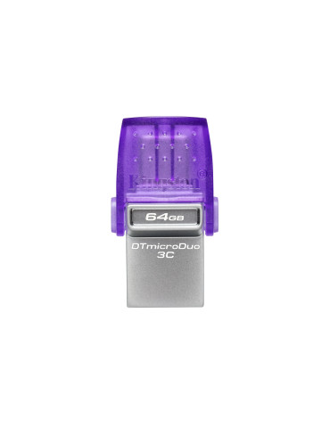 Kingston Technology DataTraveler 64 Gt microDuo 3C 200 Mt s dual USB-A + USB-C