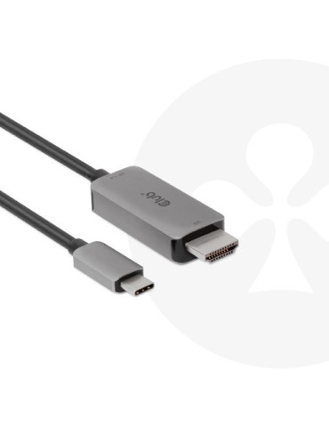 CLUB3D CAC-1587 video cable adapter 118.1" (3 m) USB Gen2 Type-C HDMI Type A (Standard) Black